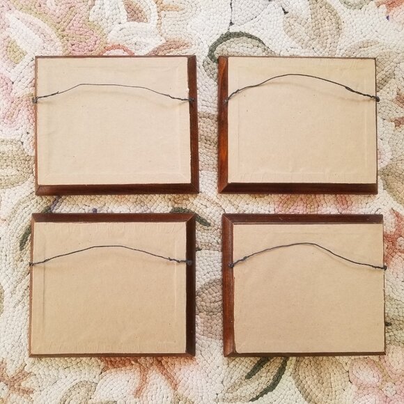 Vintage Prints by Borghese 19th Century Children Rare Set of 4 - Picture 10 of 12